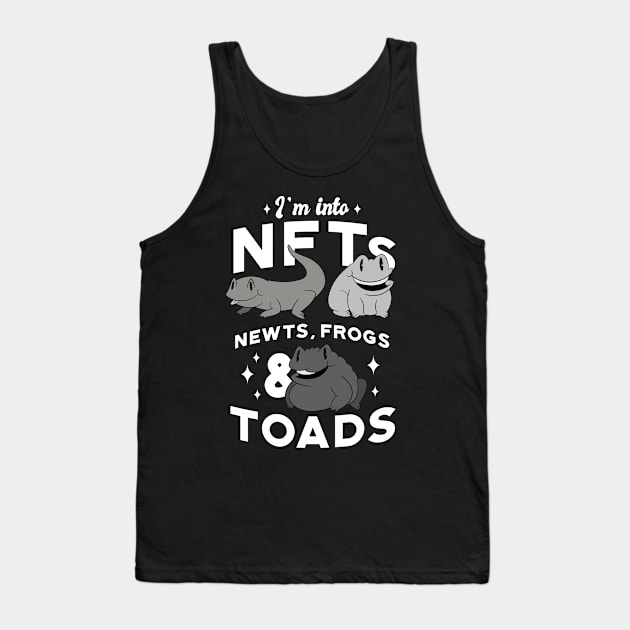 I Love NFTs Tank Top by NobleTeeShop